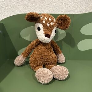 Crochet Plush Deer Soft Handmade Stuffed Animal